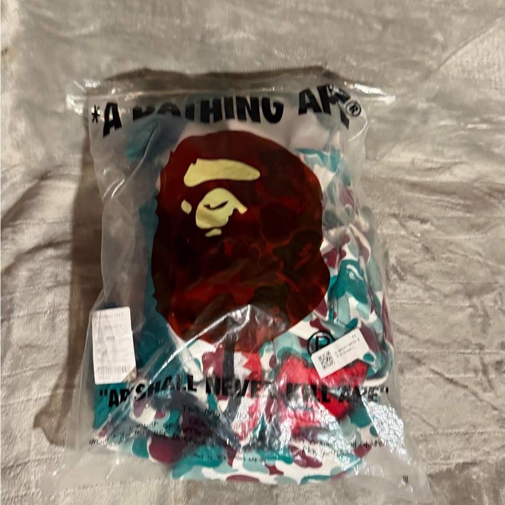 A Bathing Ape Multicolor Graphic Tee